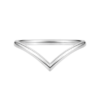 Wishbone Plain Wedding Band – 2mm Width