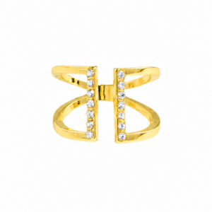 Natural Diamond Open Top Ring