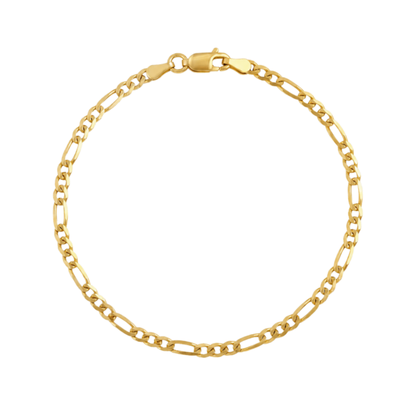 2.30mm Figaro 3+1 Bracelet
