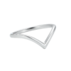 Wishbone Plain Wedding Band – 2mm Width