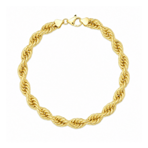 3.30mm Hollow Rope Bracelet