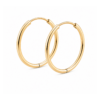 9K Yellow Gold Huggies Earrings