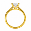 0.50ct Natural Princess Classic Solitaire Engagement Ring