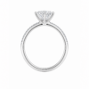 0.70ct Natural Pear Classic Side Stone Engagement Ring