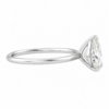 0.30ct Natural Pear Classic Solitaire Engagement Ring