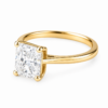 1.50ct Lab-Grown Radiant Classic Solitaire Engagement Ring