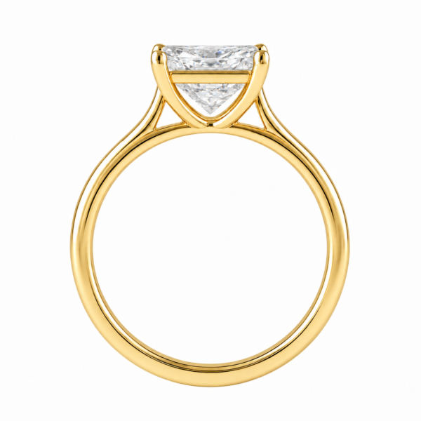 1.50ct Lab-Grown Radiant Classic Solitaire Engagement Ring