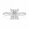2.00ct Lab-Grown Radiant Hidden Halo Engagement Ring