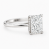 2.00ct Lab-Grown Radiant Hidden Halo Engagement Ring