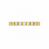 Lab-Grown Half Eternity Closed Gallery Wedding Band – 3.7mm Diamonds