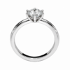 3.00ct Lab-Grown Round Brilliant Six-Claw Heart Solitaire